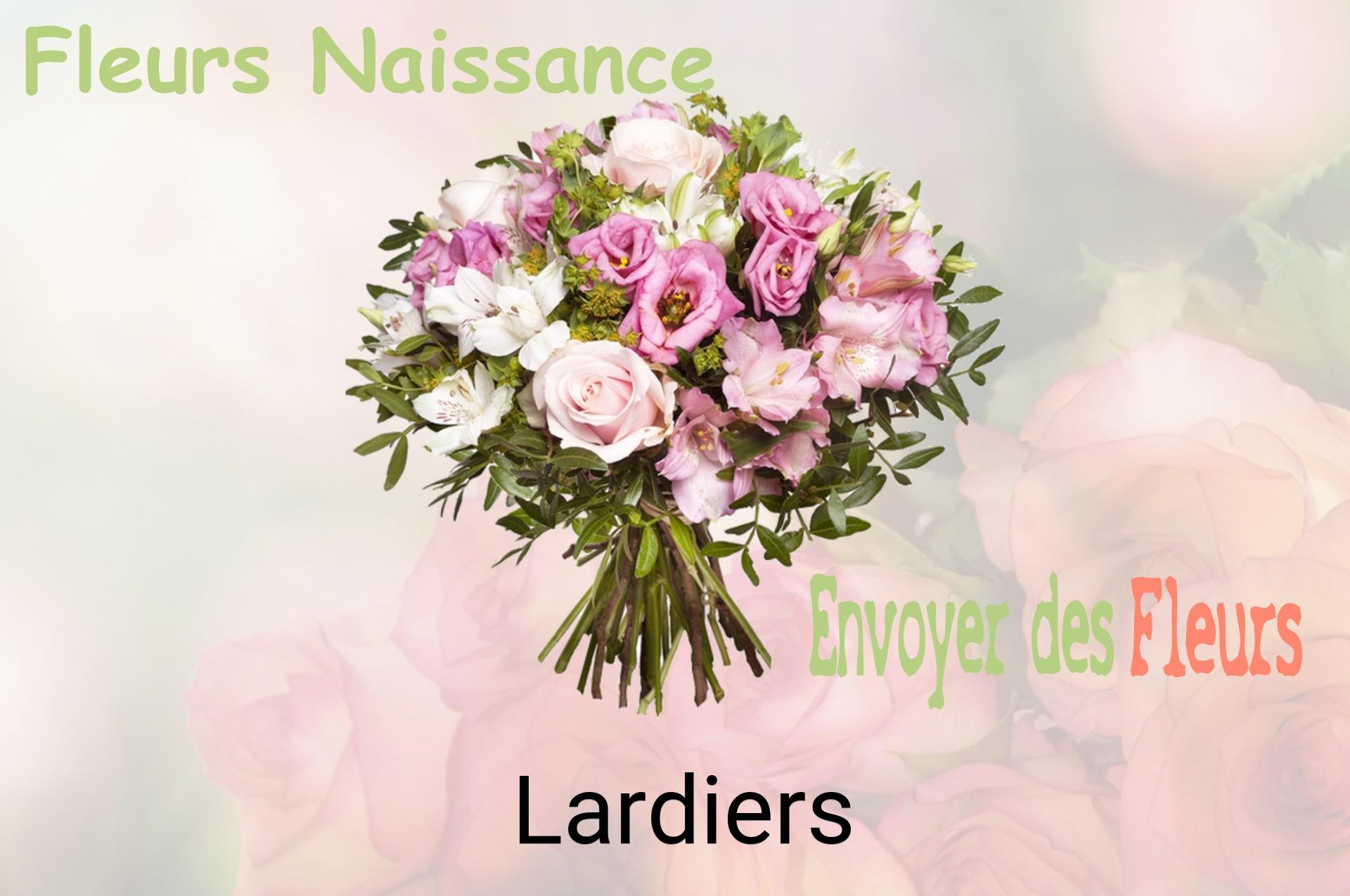 Bouquet de fleurs de naissance livré à Lardiers